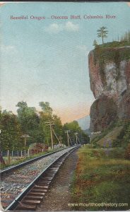 Oneonta Bluff and Railroad Tracks