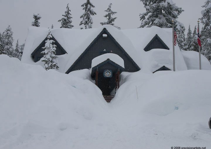 Mount Hood Snow – Government Camp, Oregon February 4, 2008