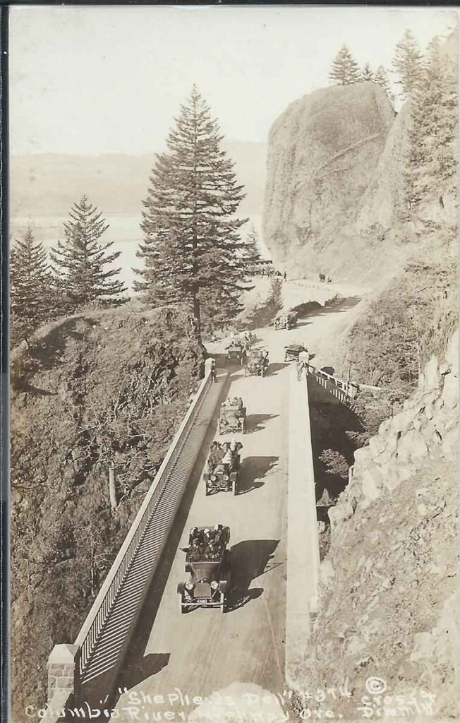 Cross and Dimmit Columbia River Highway Postcard