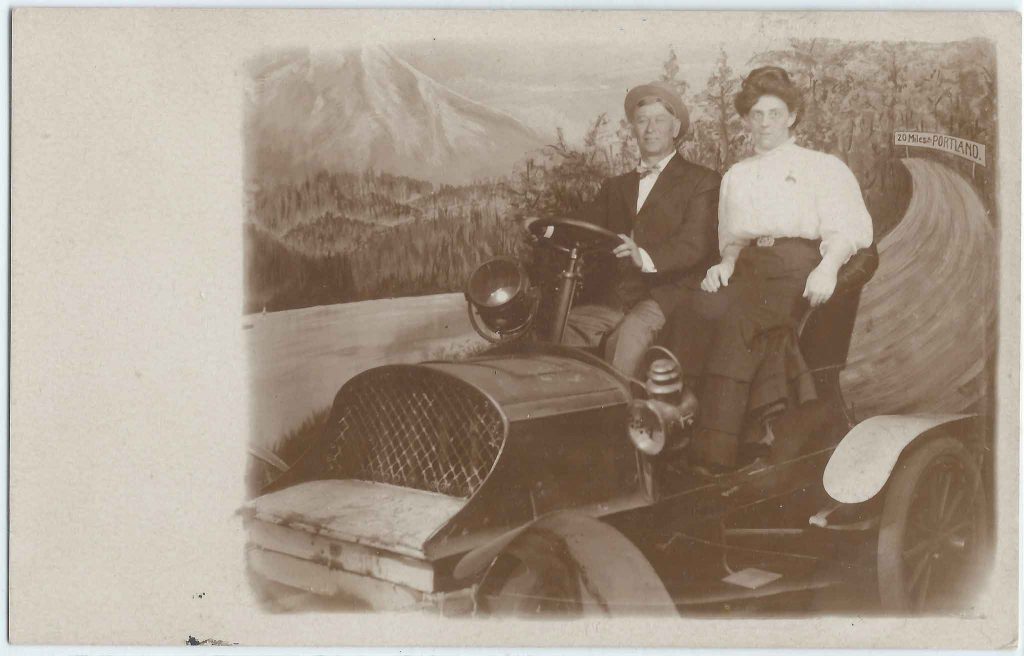 Mt Hood Automobile Photo Backdrop