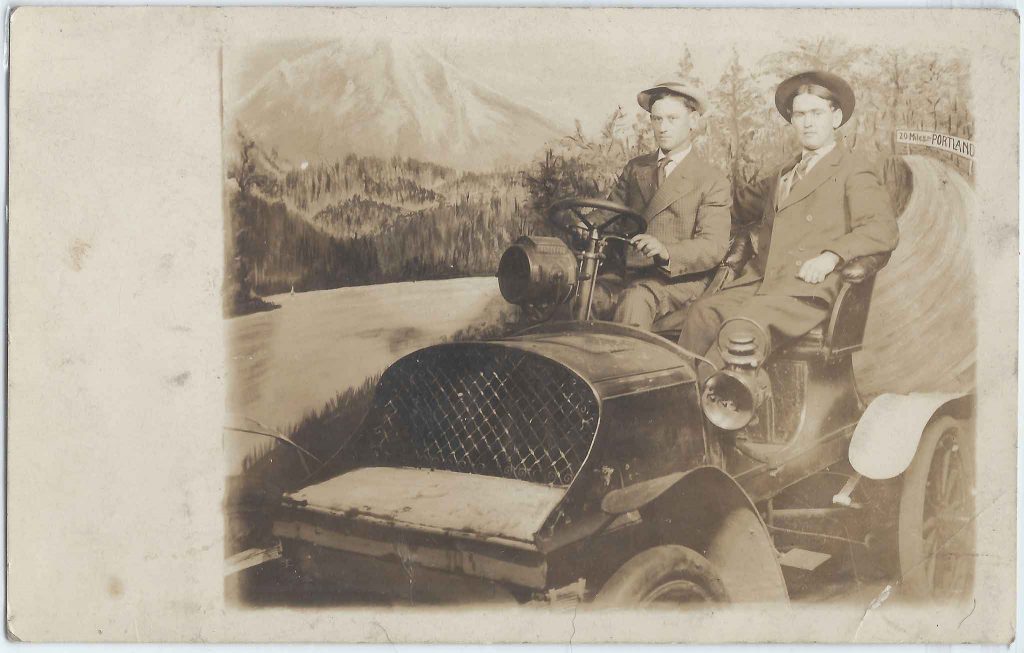 Mt Hood Automobile Photo Backdrop
