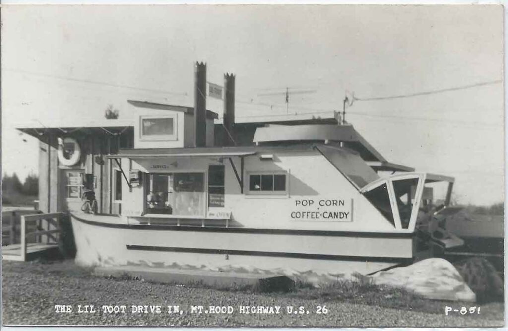 Little Toot Drive In, Kelso Oregon