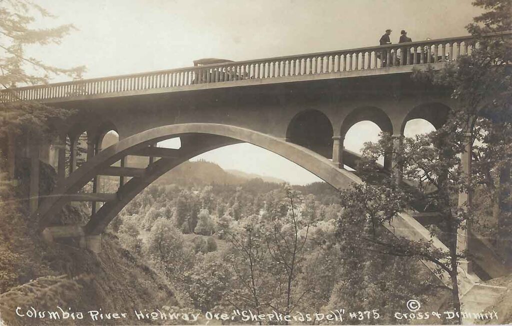 Cross and Dimmit Columbia River Highway Postcard